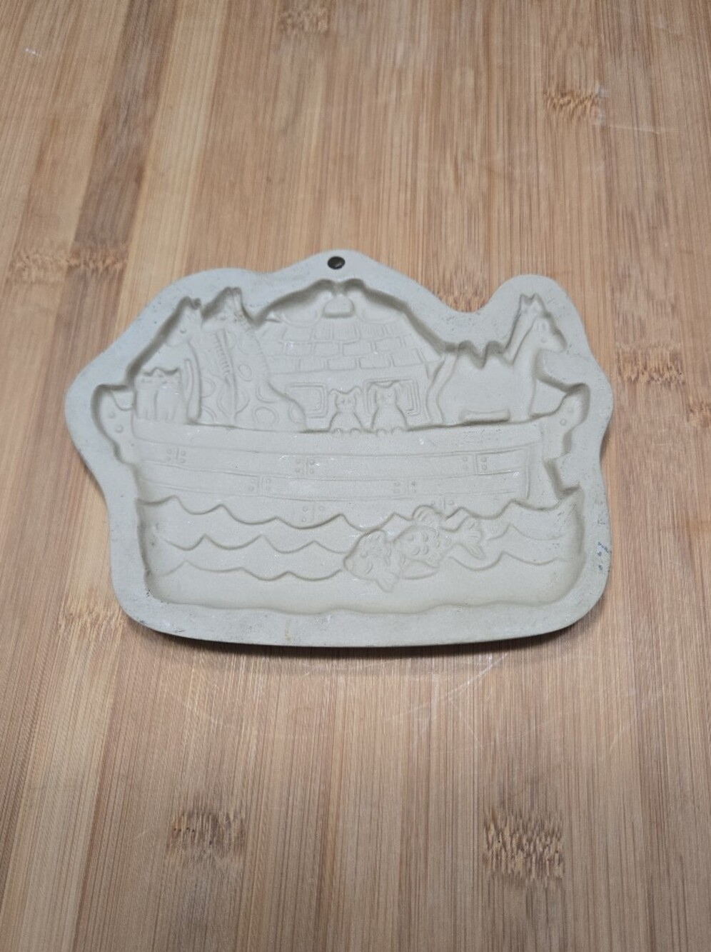 Brown Paper Bag Cookie Art Noah Ark Cookie Mold fun holiday traditions